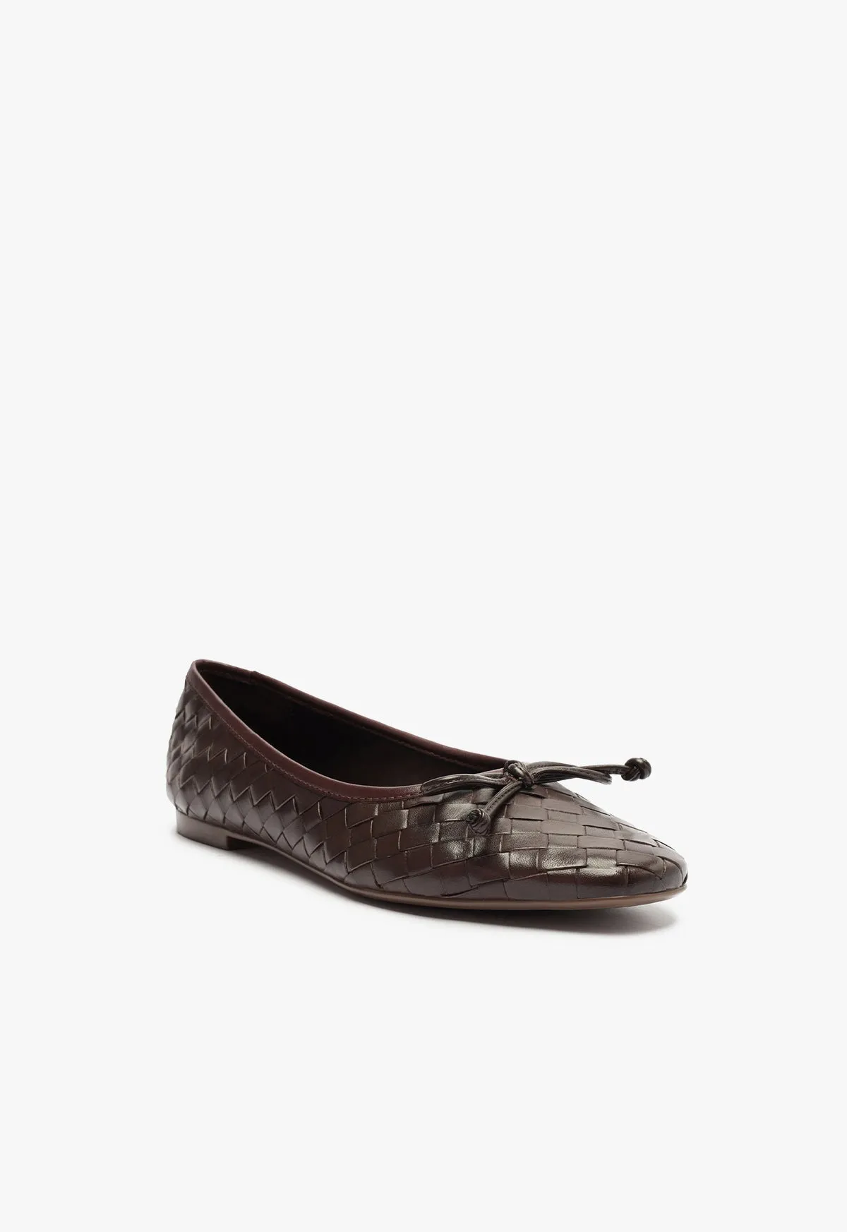 Arissa Woven Leather Flat sold by SCHUTZ product image thumbnail 2