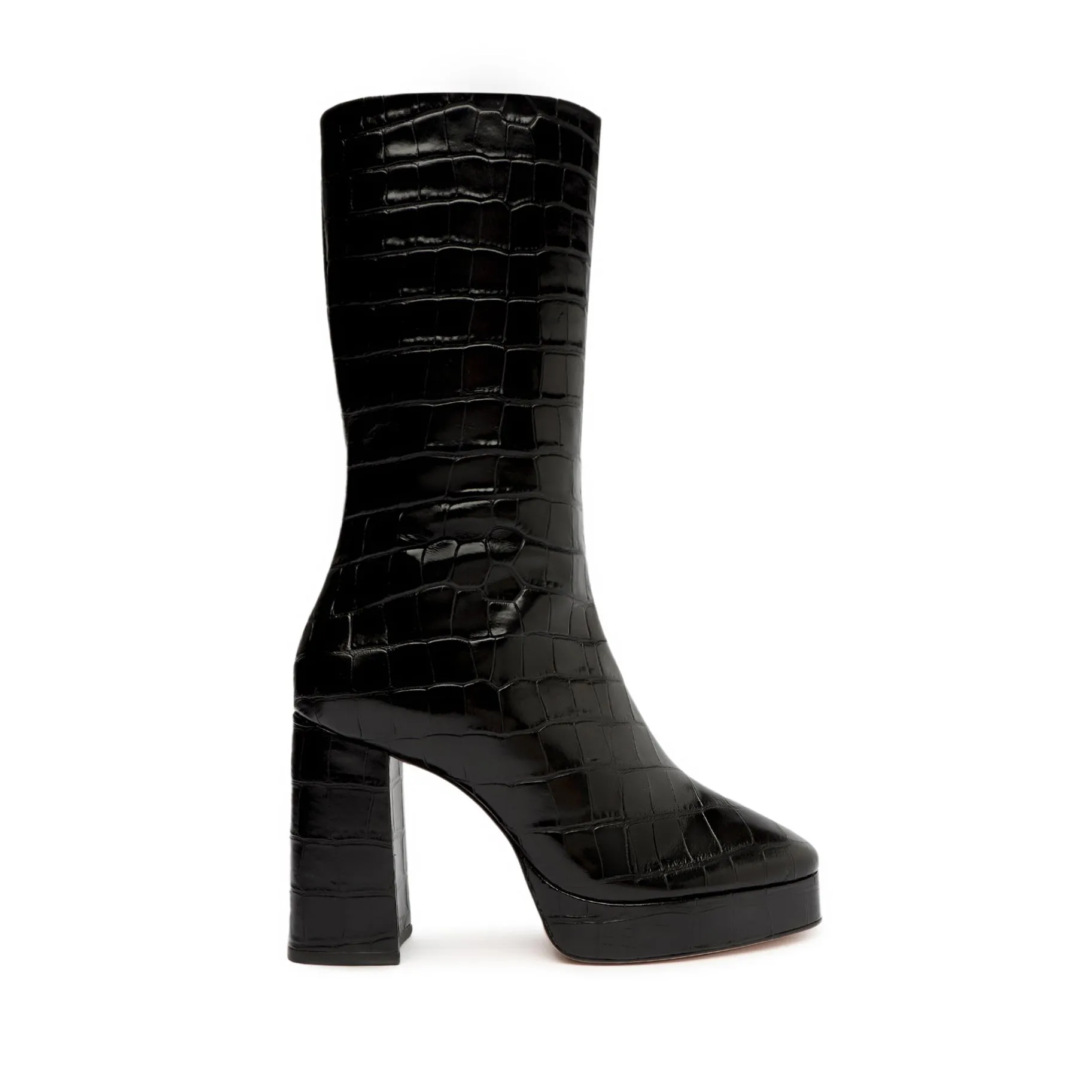 Raff Leather Boot sold by SCHUTZ