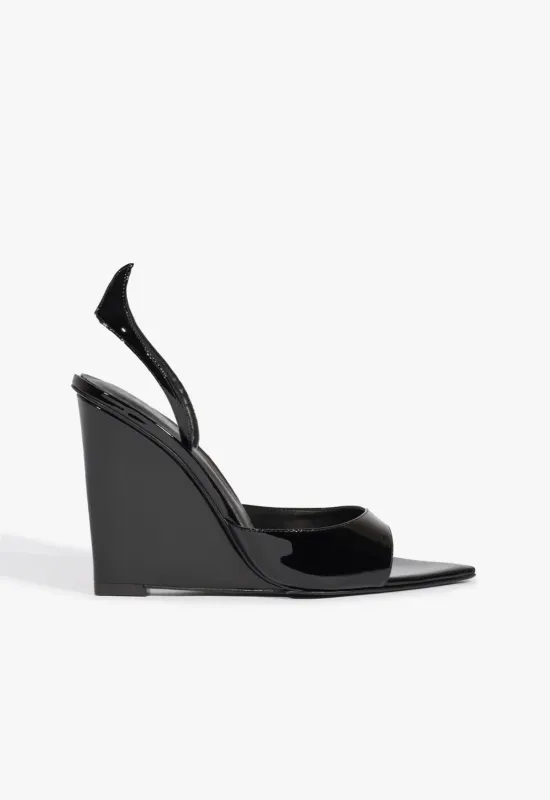Zya Patent Leather Sandal made by SCHUTZ