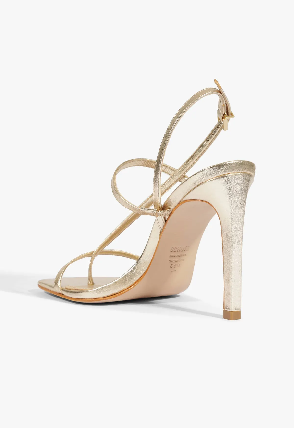 Heloise Metallic Sandal sold by SCHUTZ product image thumbnail 3