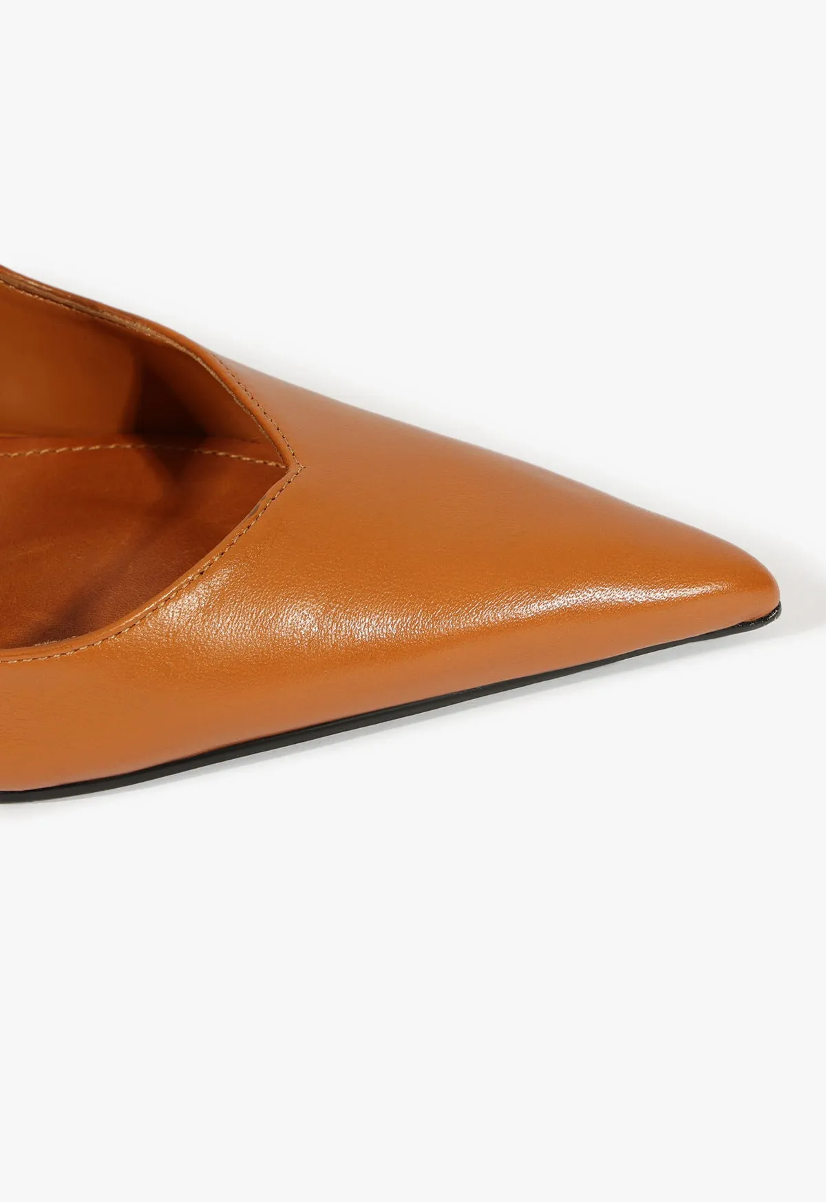 Lexi High Sculptural Brown Pump sold by SCHUTZ product image thumbnail 5