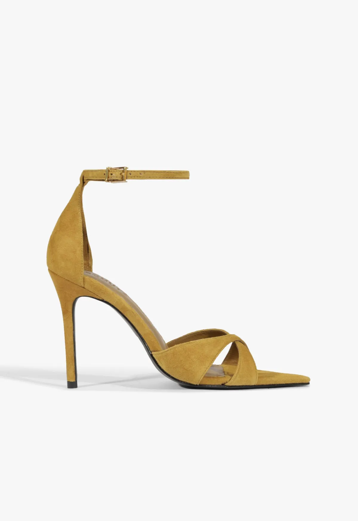 Hilda Leaf Suede Sandal sold by SCHUTZ