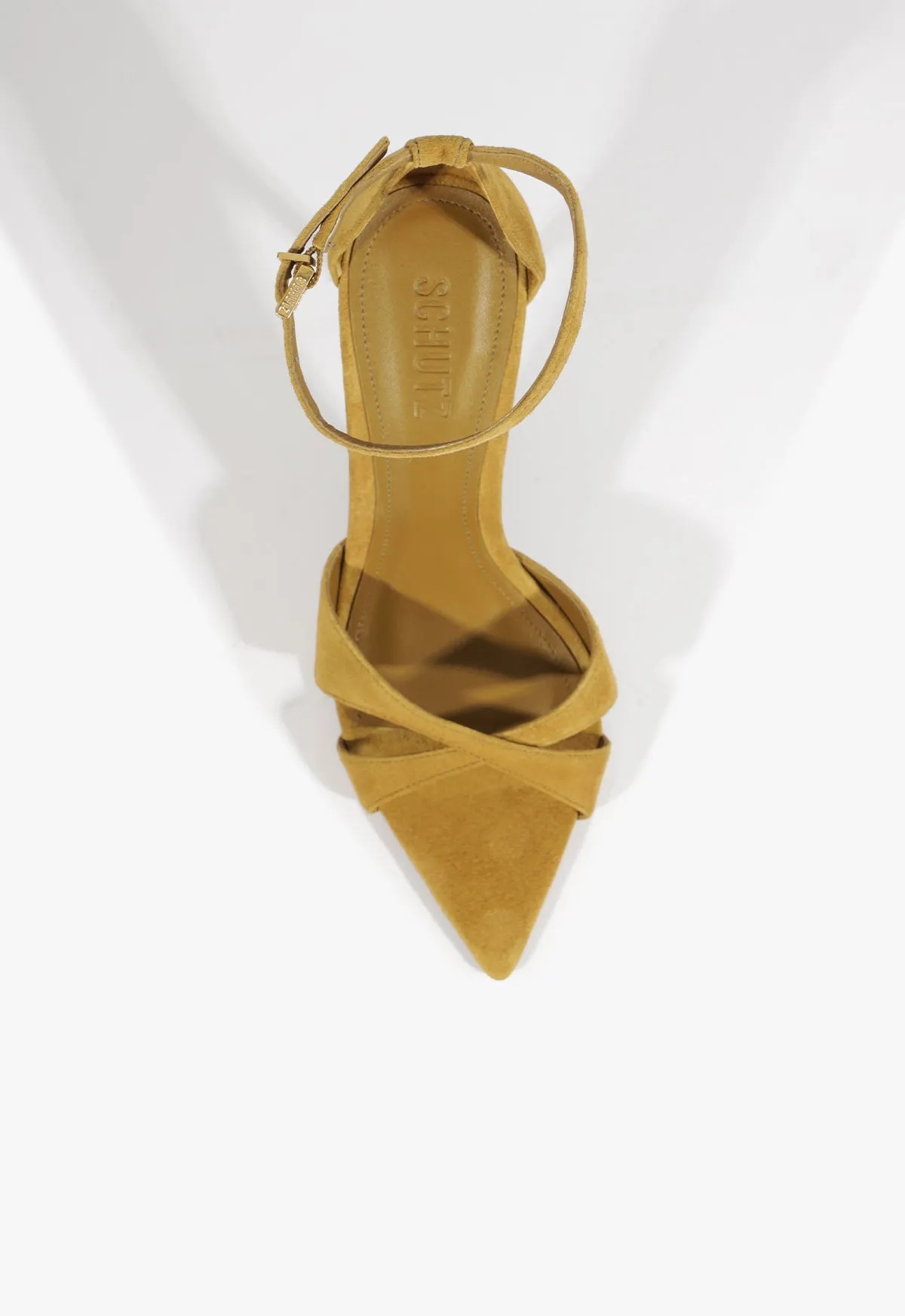 Hilda Leaf Suede Sandal sold by SCHUTZ product image thumbnail 4
