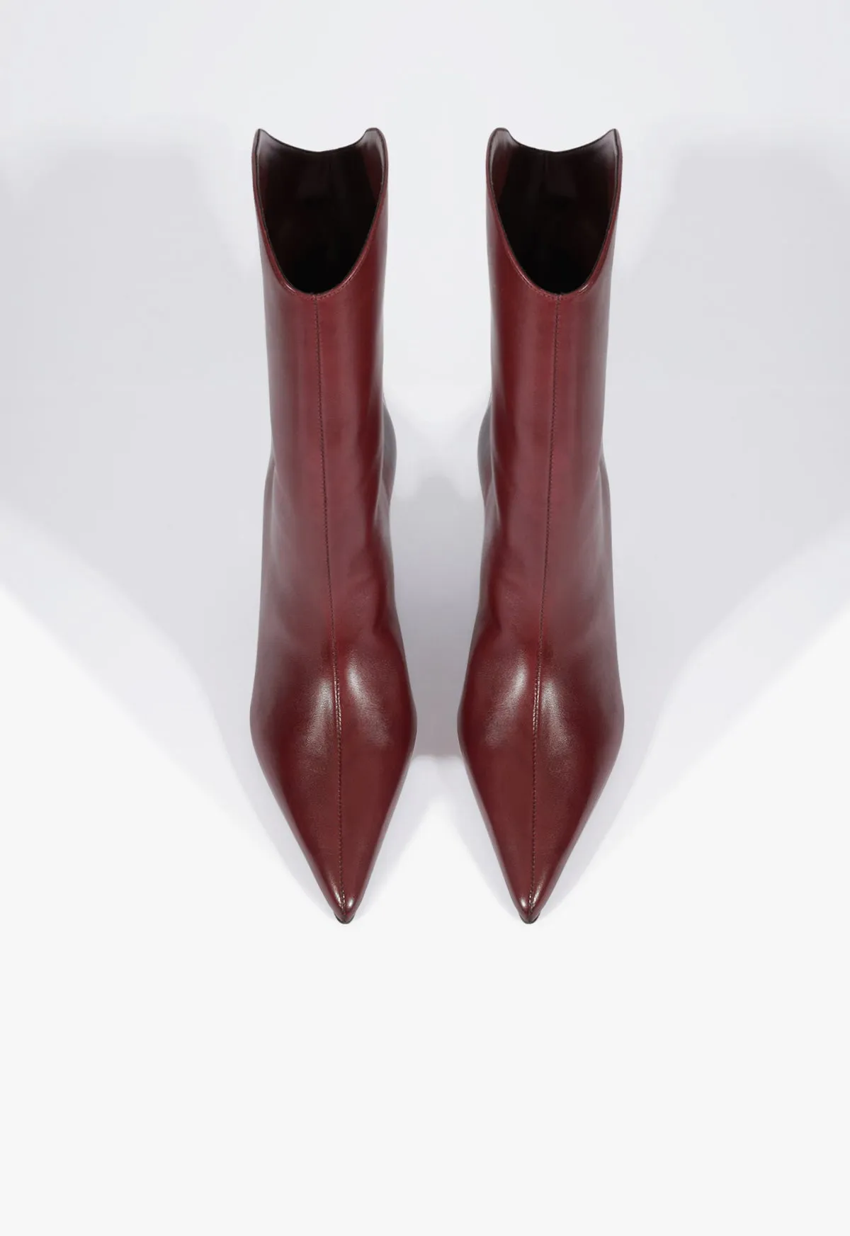 Maryann Curve Leather Bootie sold by SCHUTZ product image thumbnail 5