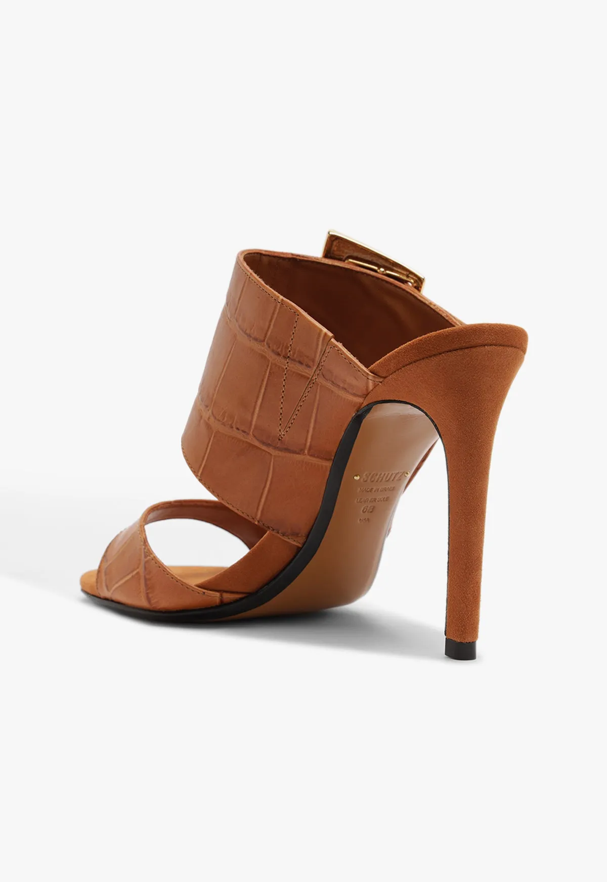 Beatrix Croc Sandal sold by SCHUTZ product image thumbnail 3