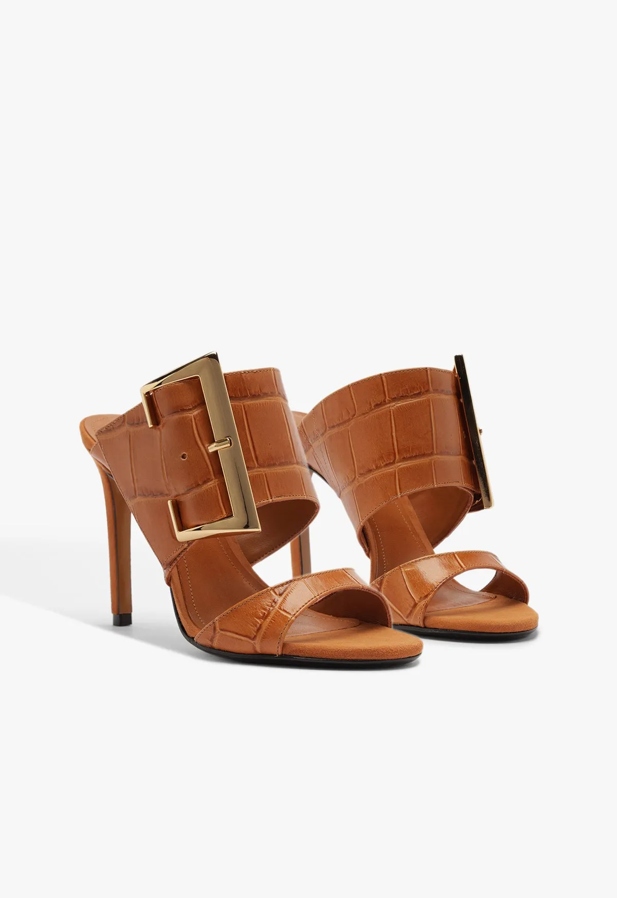 Beatrix Croc Sandal sold by SCHUTZ product image thumbnail 2