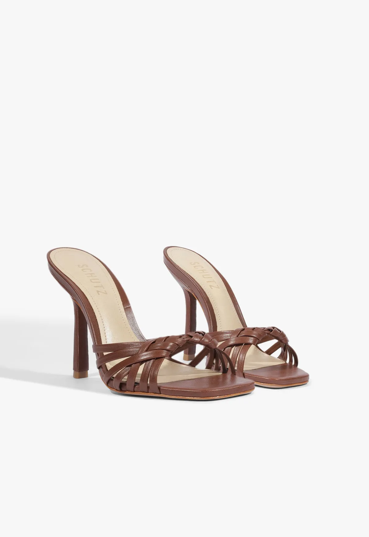 Tara Mule Leather Sandal sold by SCHUTZ product image thumbnail 2