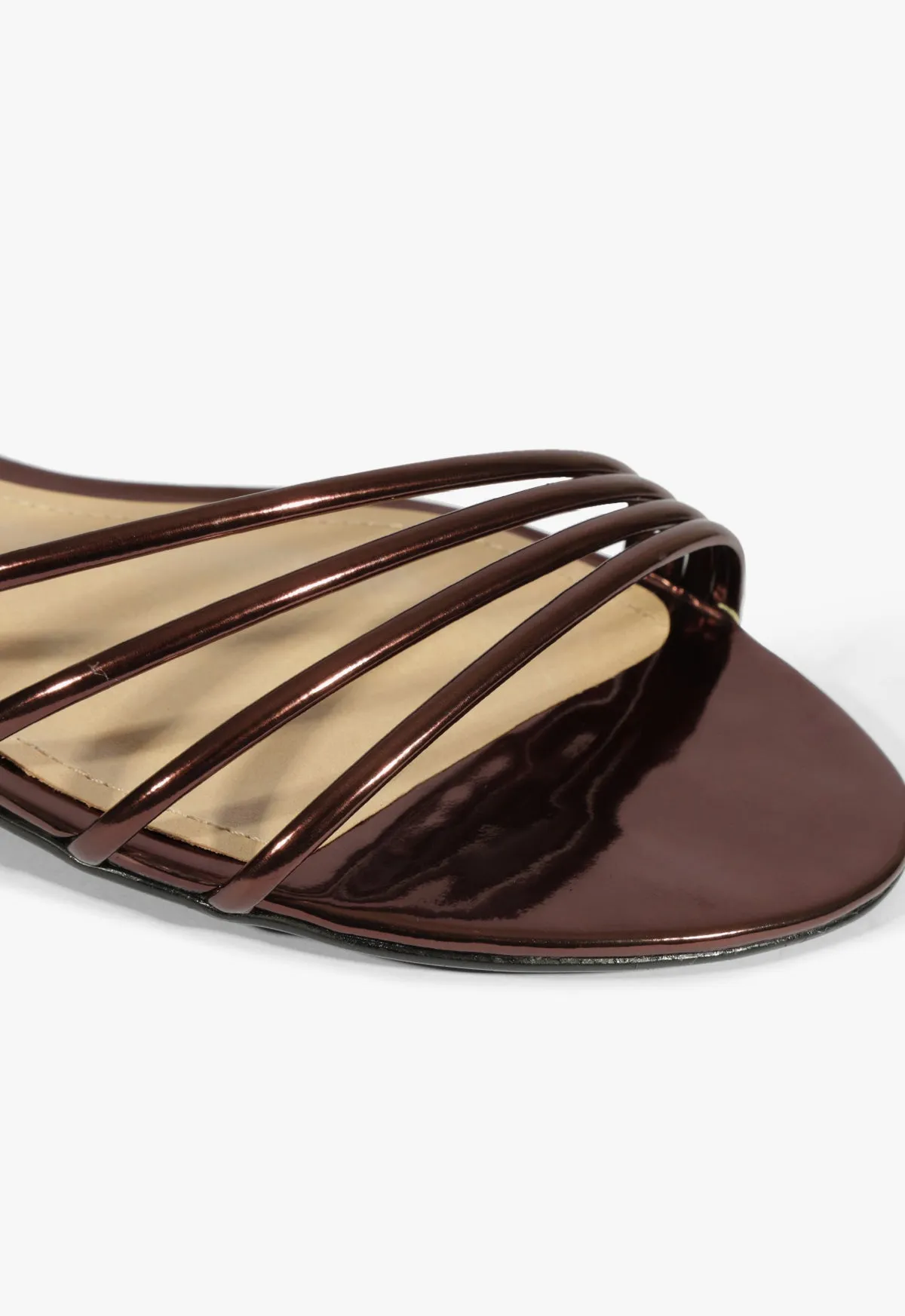 Inez Metallic Sandal sold by SCHUTZ product image thumbnail 5