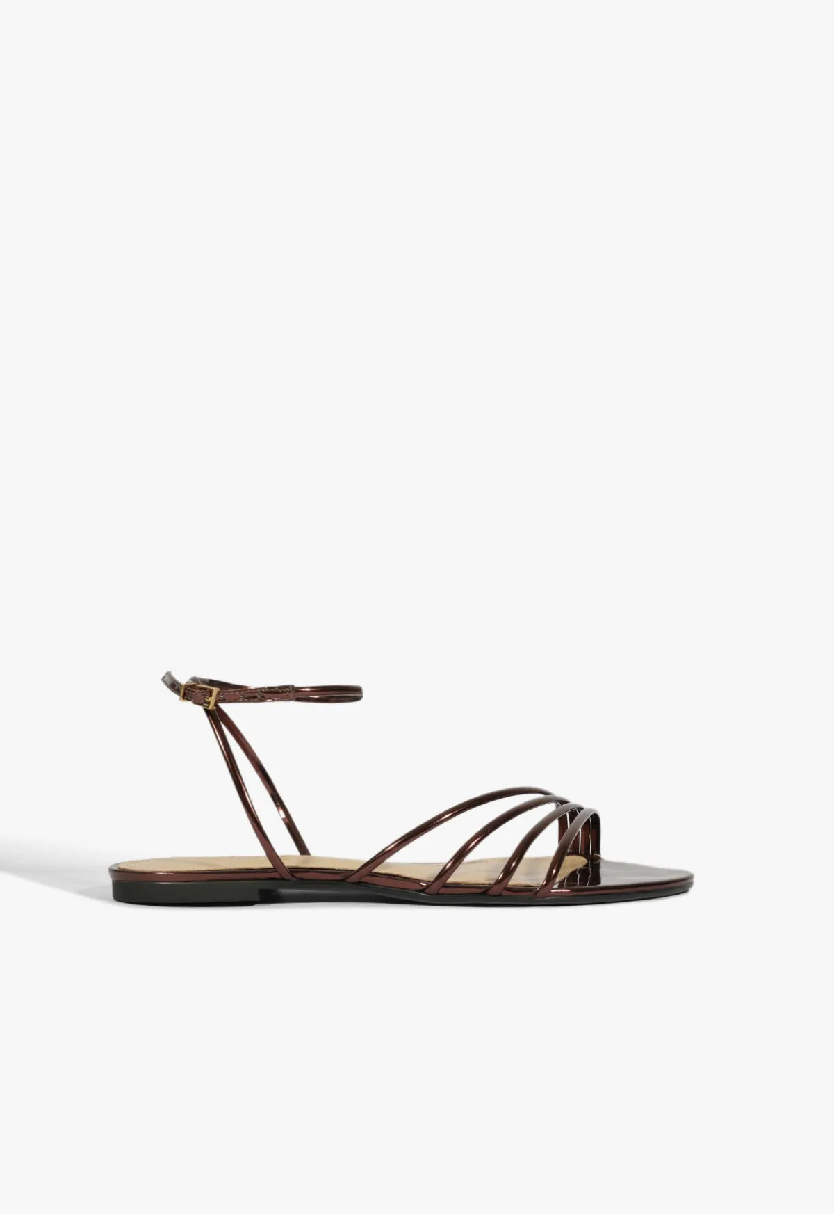 Inez Metallic Sandal sold by SCHUTZ