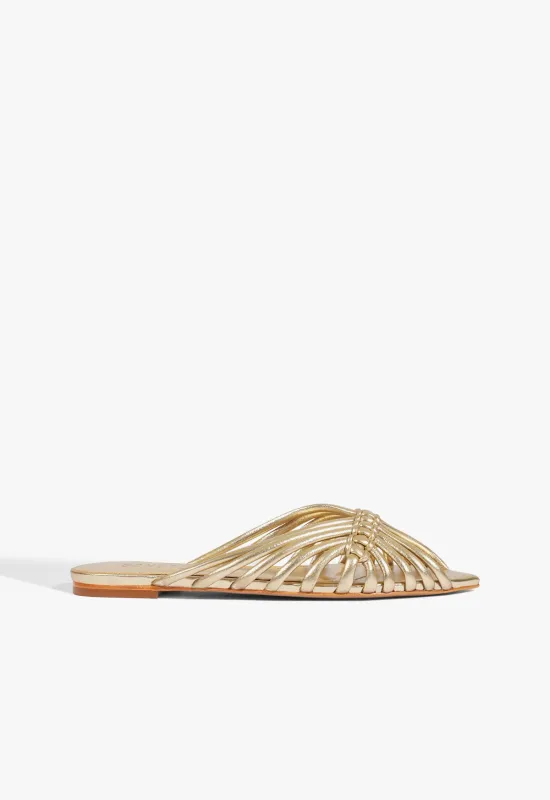 Aylen Metallic Sandal made by SCHUTZ