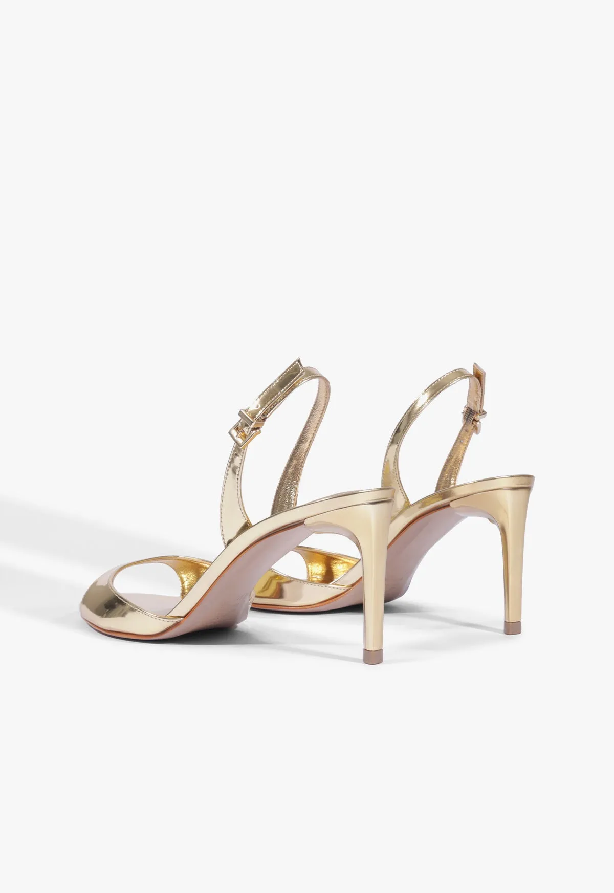 Scarlett Sling Buckle Metallic Sandal sold by SCHUTZ product image thumbnail 3