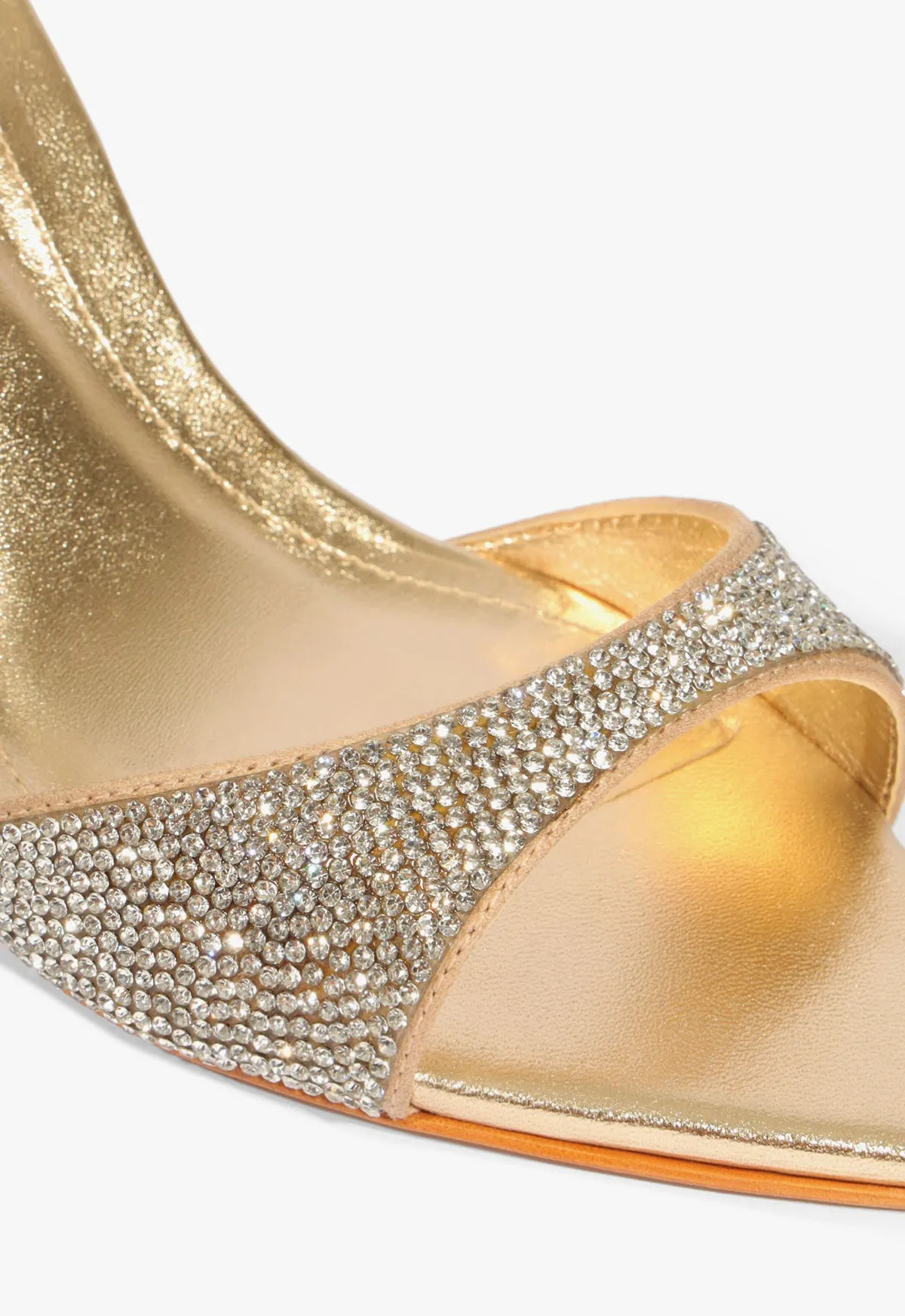 Elodie Buckle Shine Metallic Sandal sold by SCHUTZ product image thumbnail 5