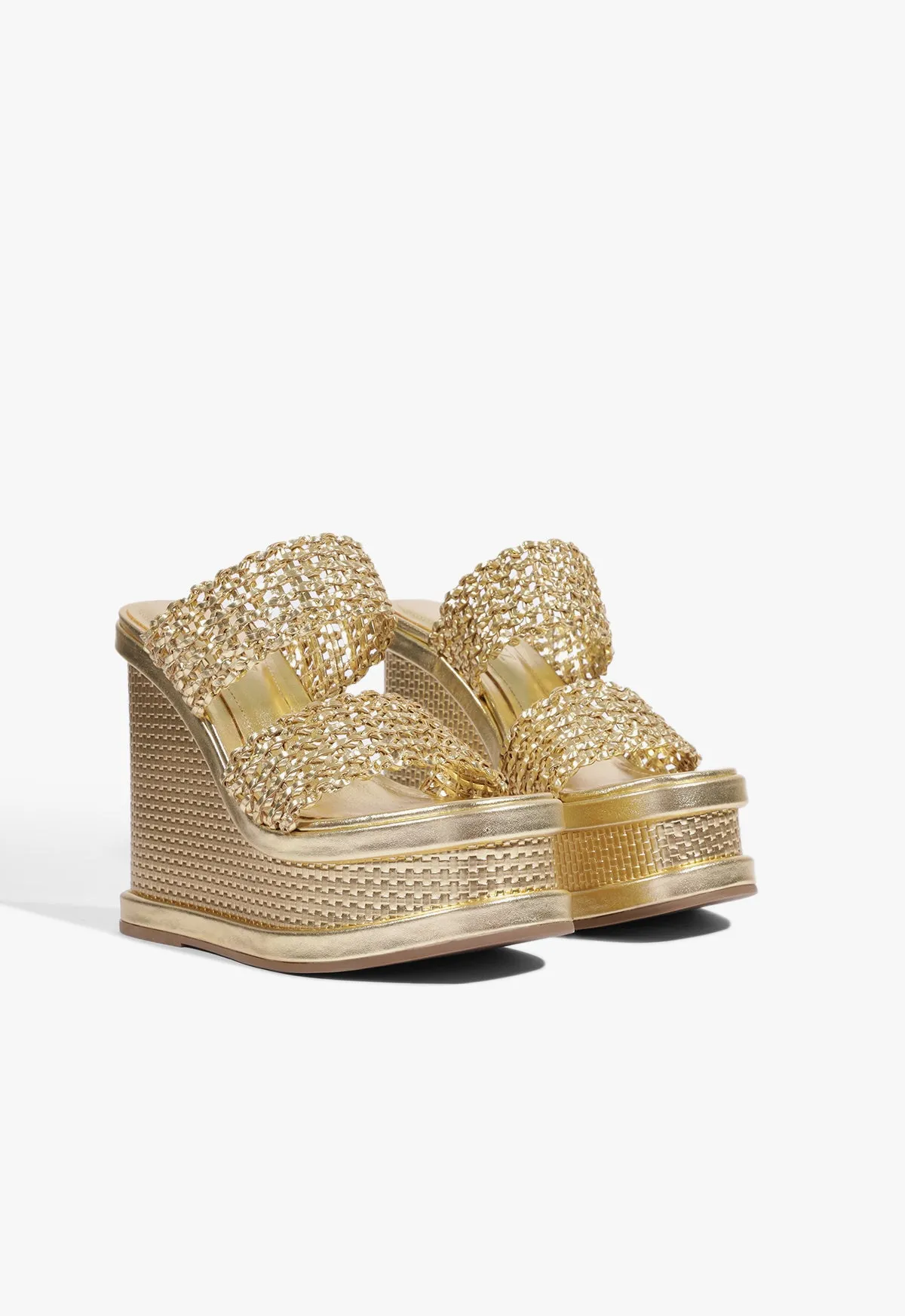 Aberdeen Wedge Sandal sold by SCHUTZ product image thumbnail 2