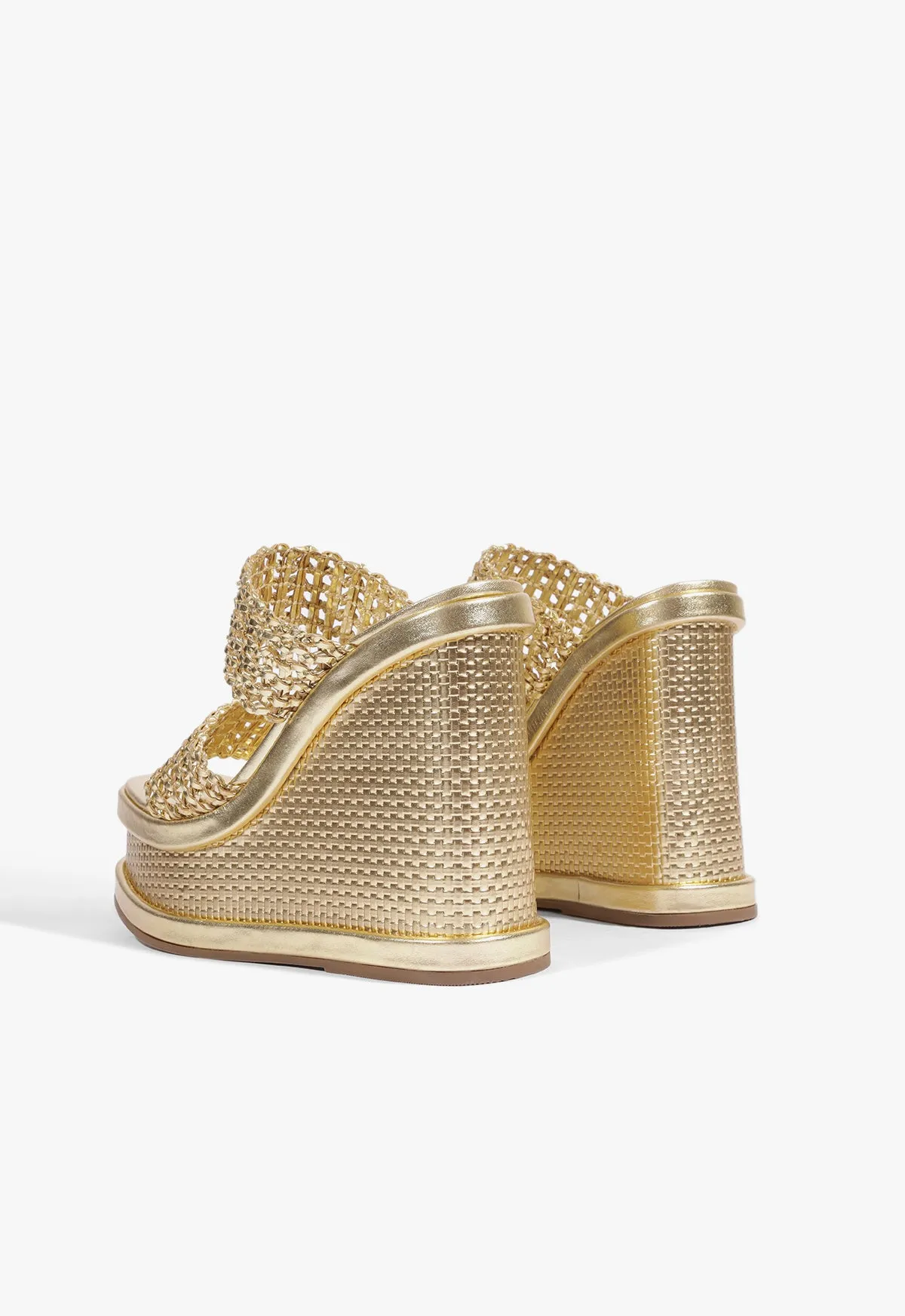 Aberdeen Wedge Sandal sold by SCHUTZ product image thumbnail 3