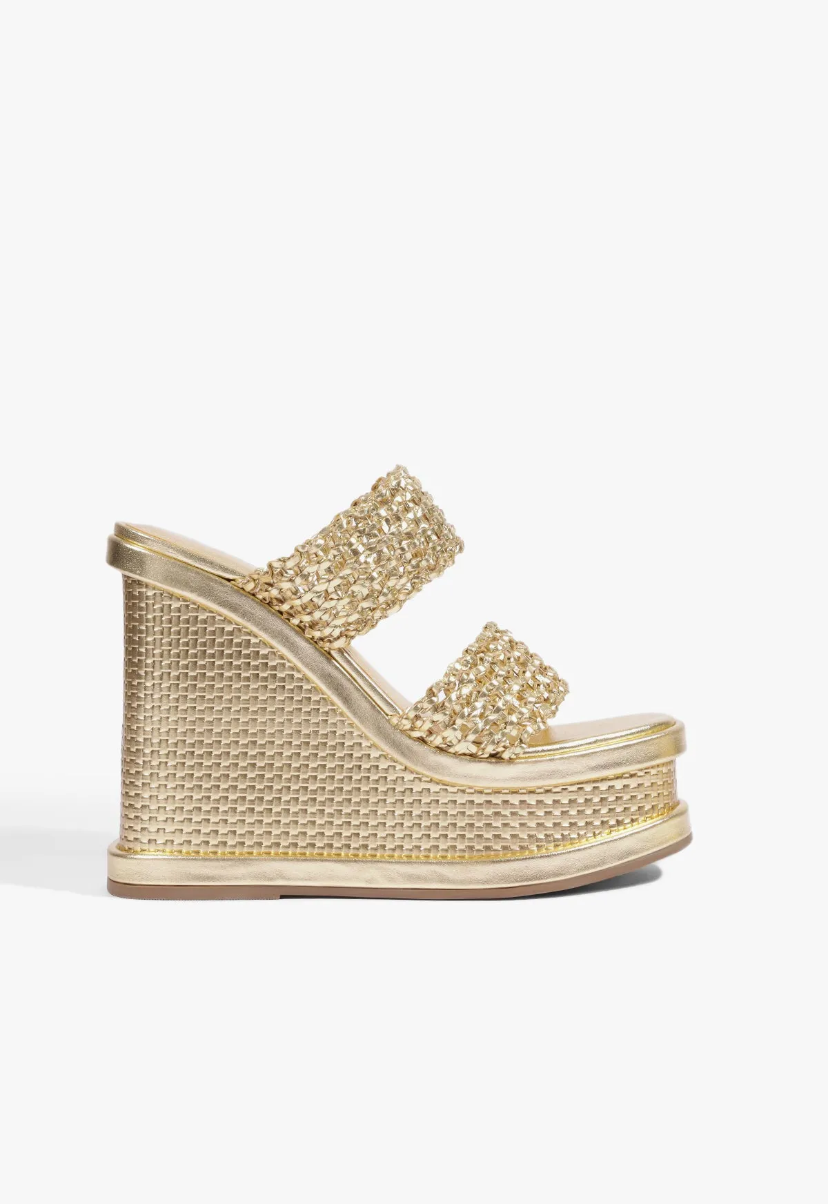 Aberdeen Wedge Sandal sold by SCHUTZ
