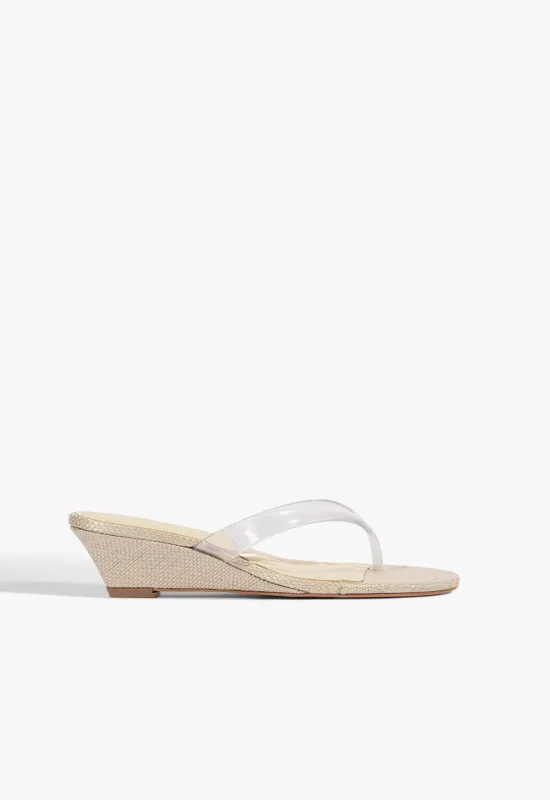 Roslyn Wedge Sandal made by SCHUTZ