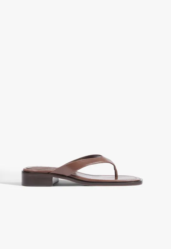 Arya Mid Leather Sandal made by SCHUTZ