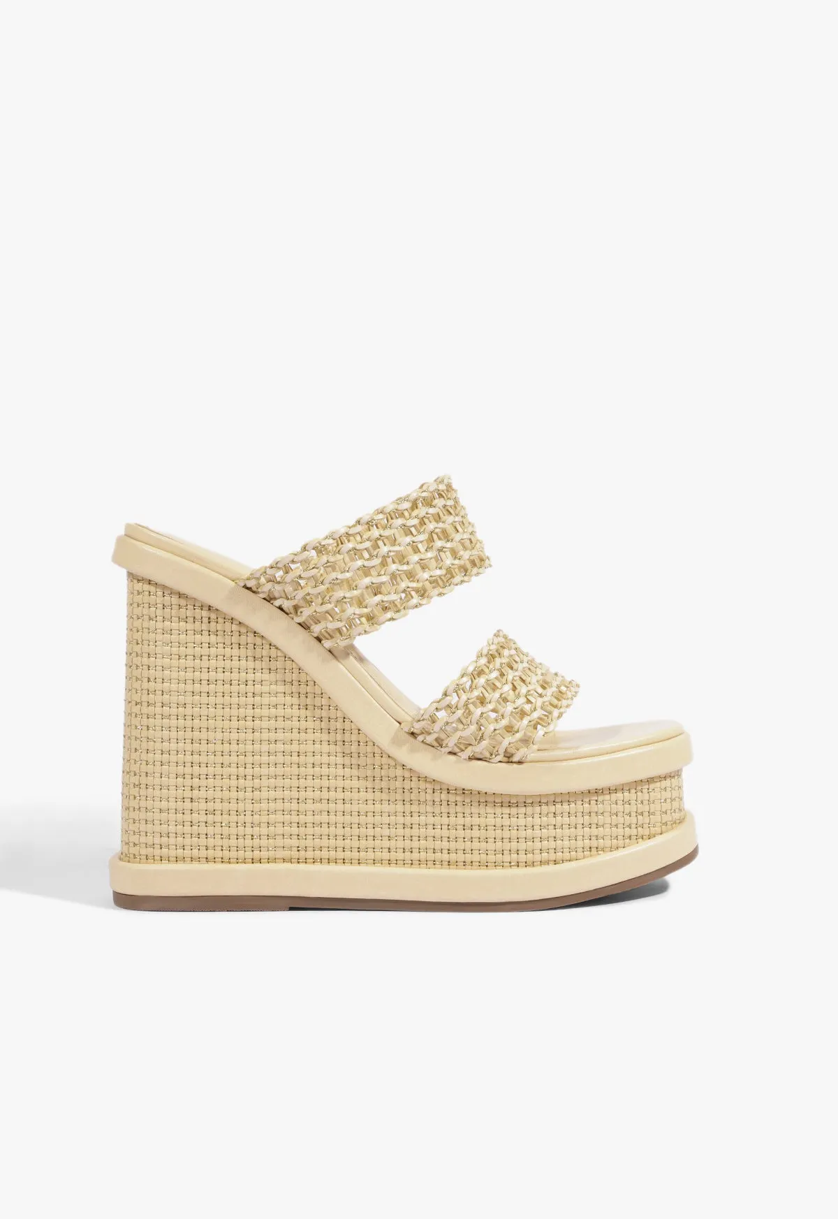Aberdeen Wedge Sandal sold by SCHUTZ
