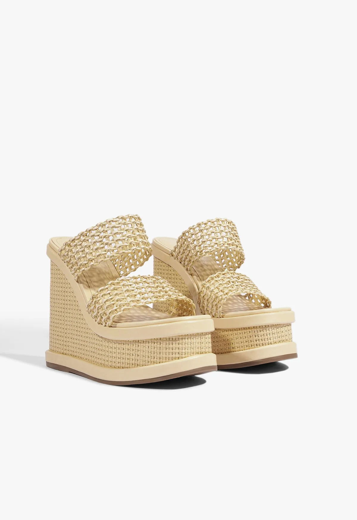 Aberdeen Wedge Sandal sold by SCHUTZ product image thumbnail 3
