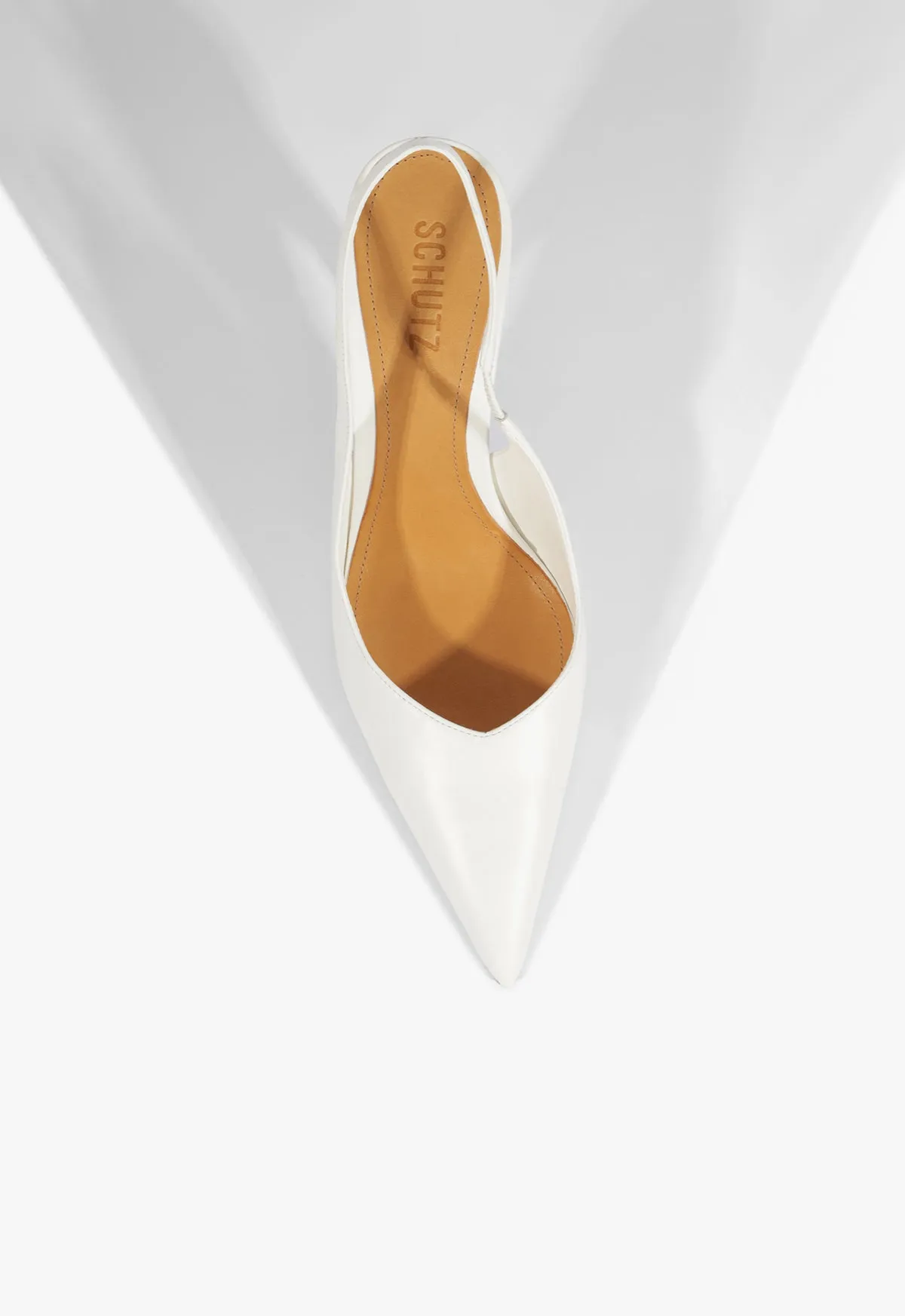 Lexi Sling Leather Flat sold by SCHUTZ product image thumbnail 4