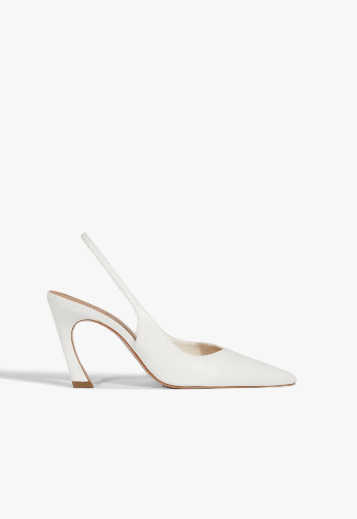 Lexi Sling Leather Flat sold by SCHUTZ