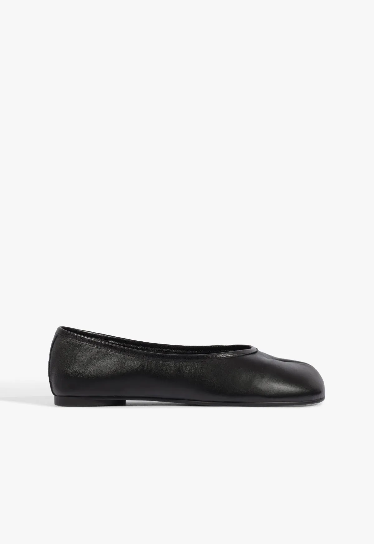 Yumi Leather Ballet Flat sold by SCHUTZ