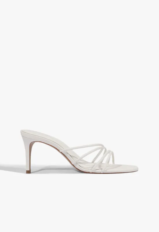 Inez Mule Leather Sandal made by SCHUTZ