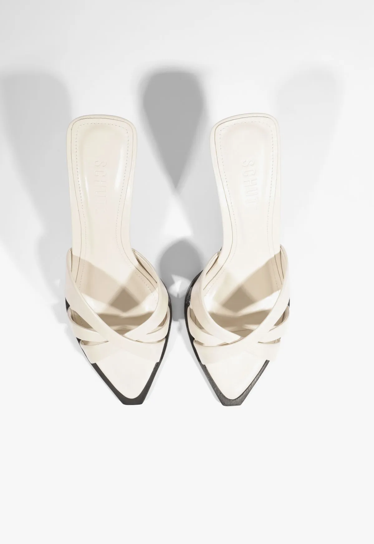 Keefa Leaf Mule Leather Sandal sold by SCHUTZ product image thumbnail 5