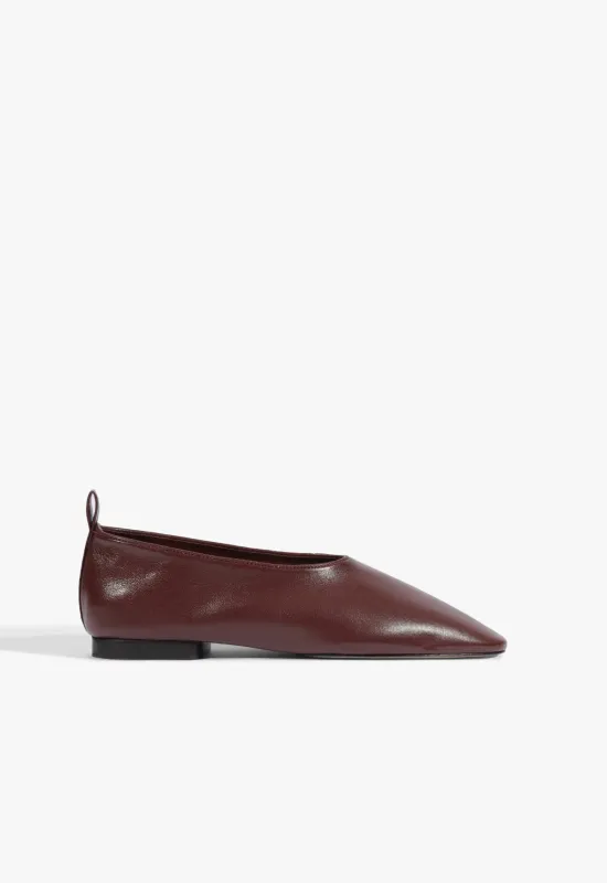 Hadley Leather Ballet Flat made by SCHUTZ