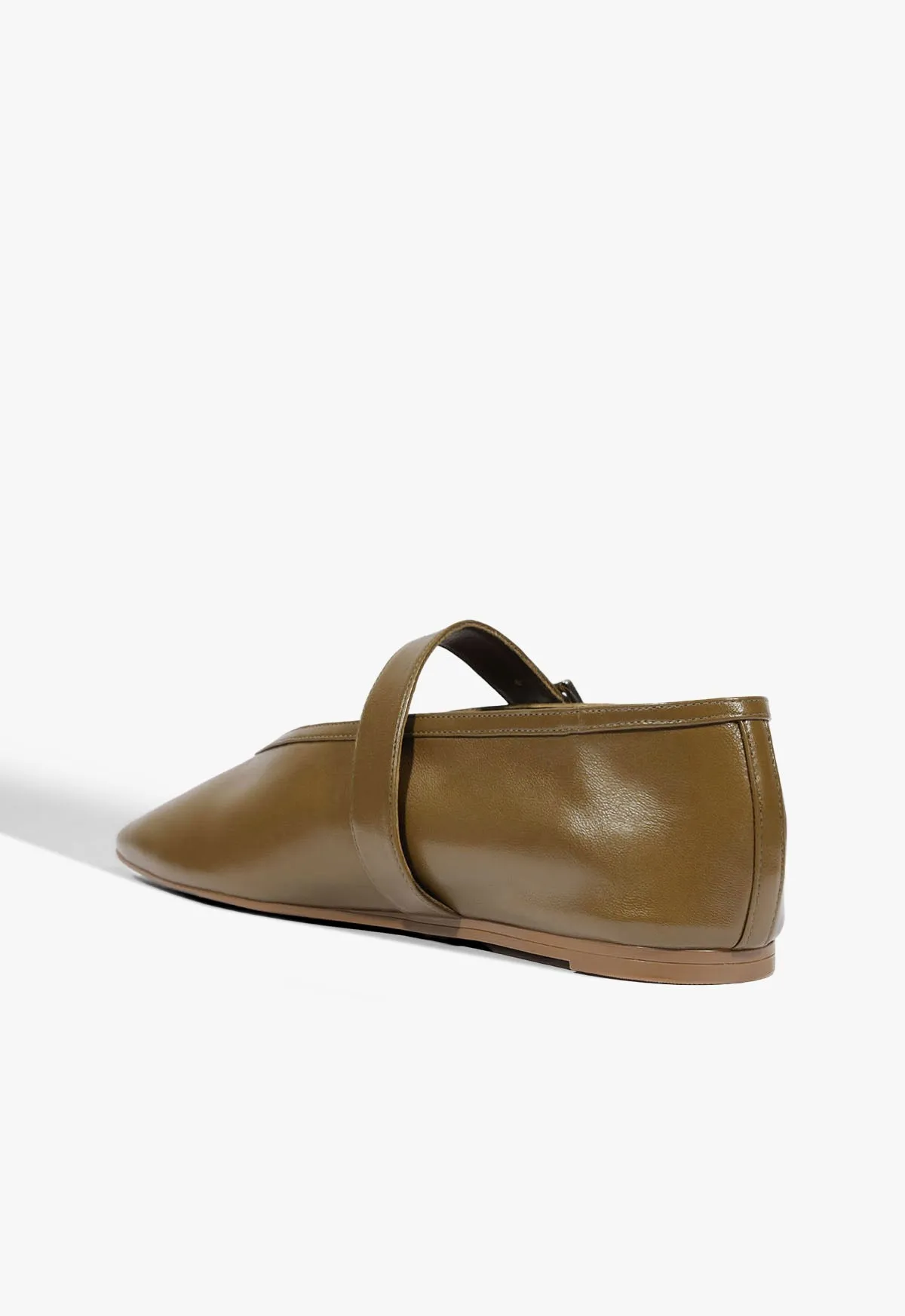 Vick Buckle Leather Ballet Flat sold by SCHUTZ product image thumbnail 4
