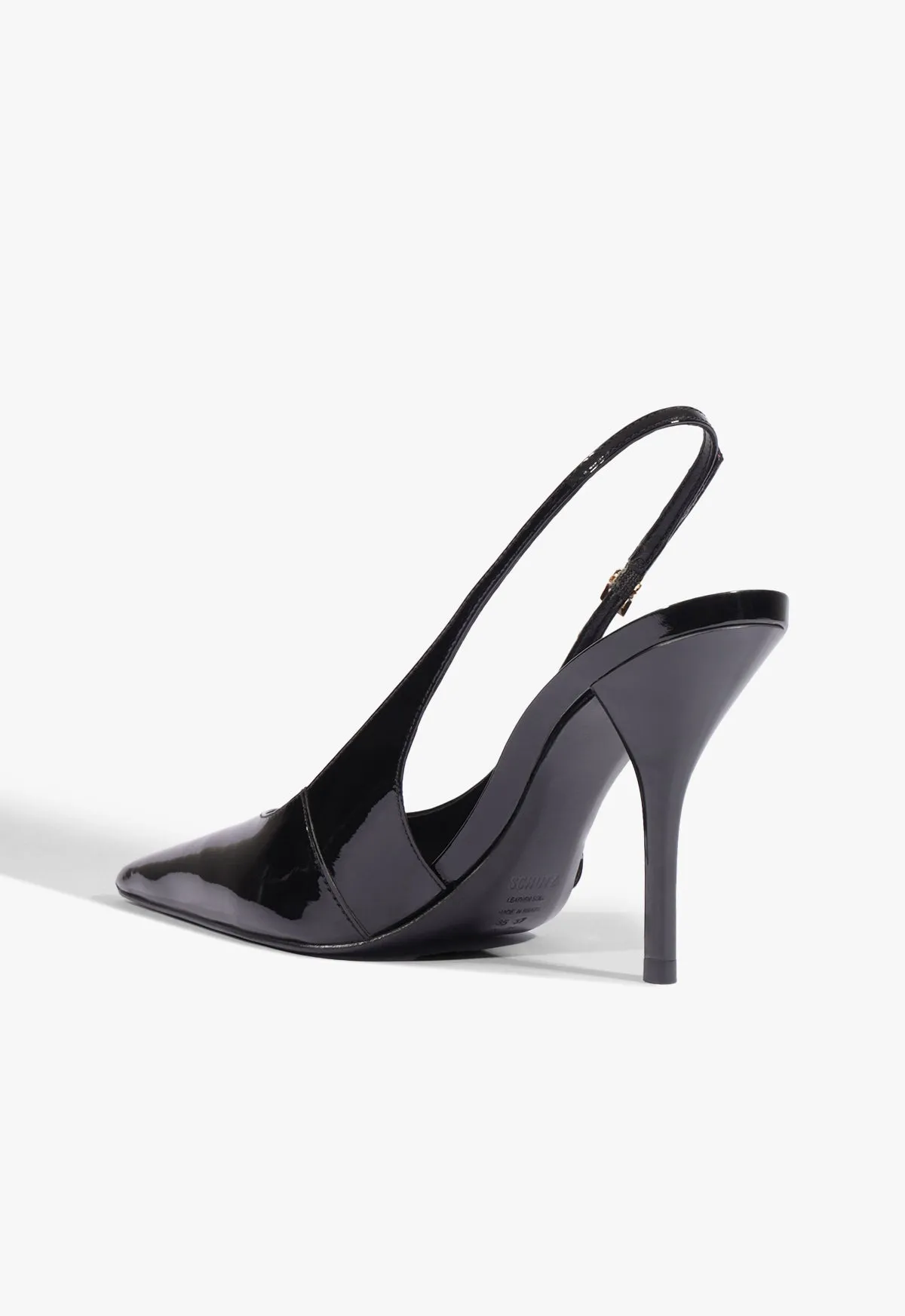 Liora Patent Leather Pump sold by SCHUTZ product image thumbnail 4