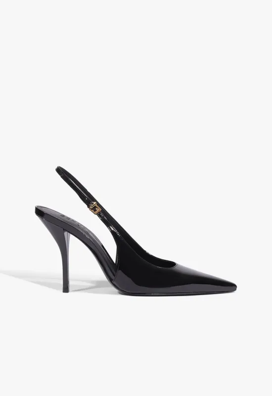Liora Patent Leather Pump made by SCHUTZ