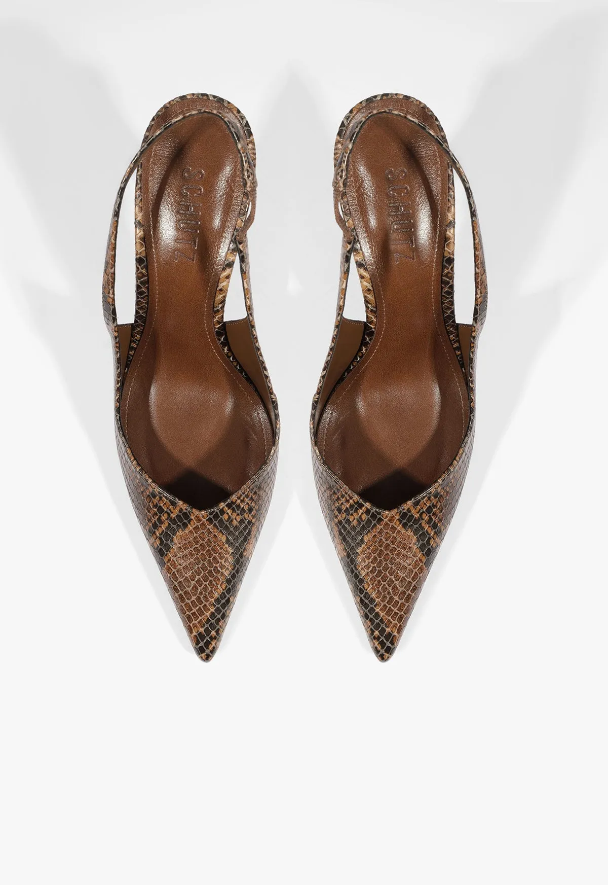 Lexi Sling Leather Pump sold by SCHUTZ product image thumbnail 5