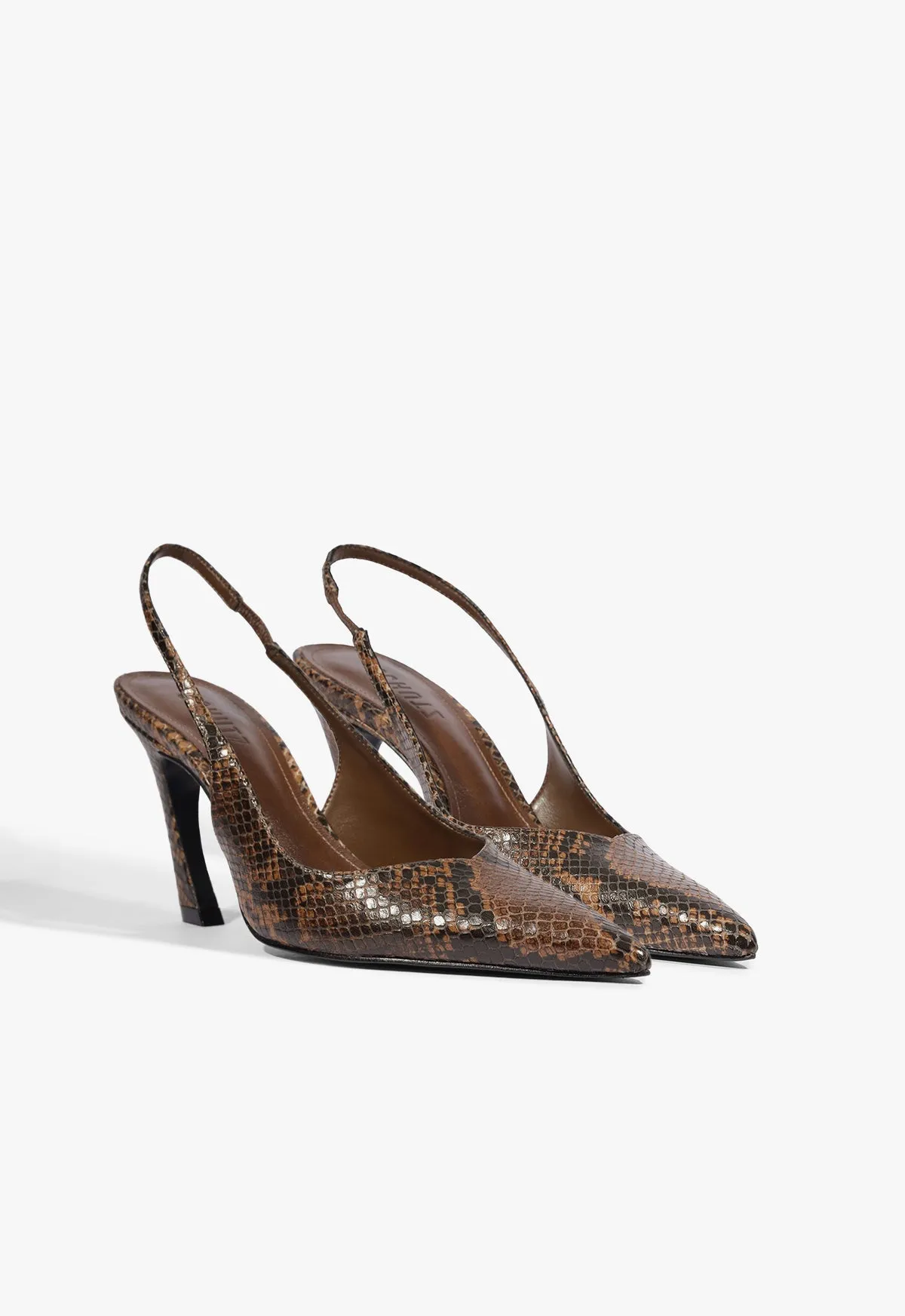 Lexi Sling Leather Pump sold by SCHUTZ product image thumbnail 3