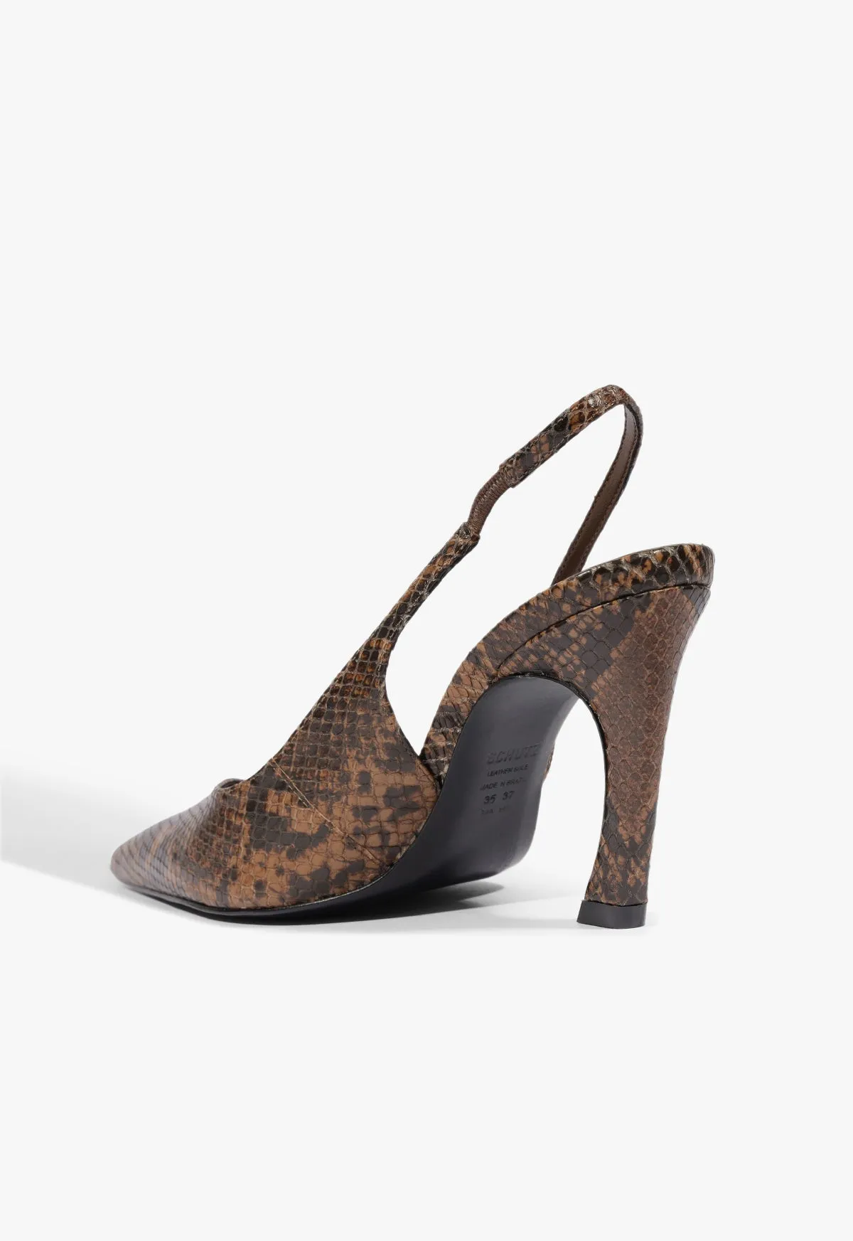 Lexi Sling Leather Pump sold by SCHUTZ product image thumbnail 4