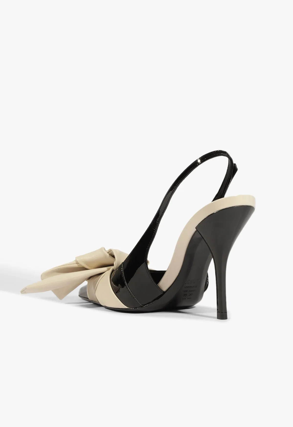 Liora Bow Patent Leather Pump sold by SCHUTZ product image thumbnail 3
