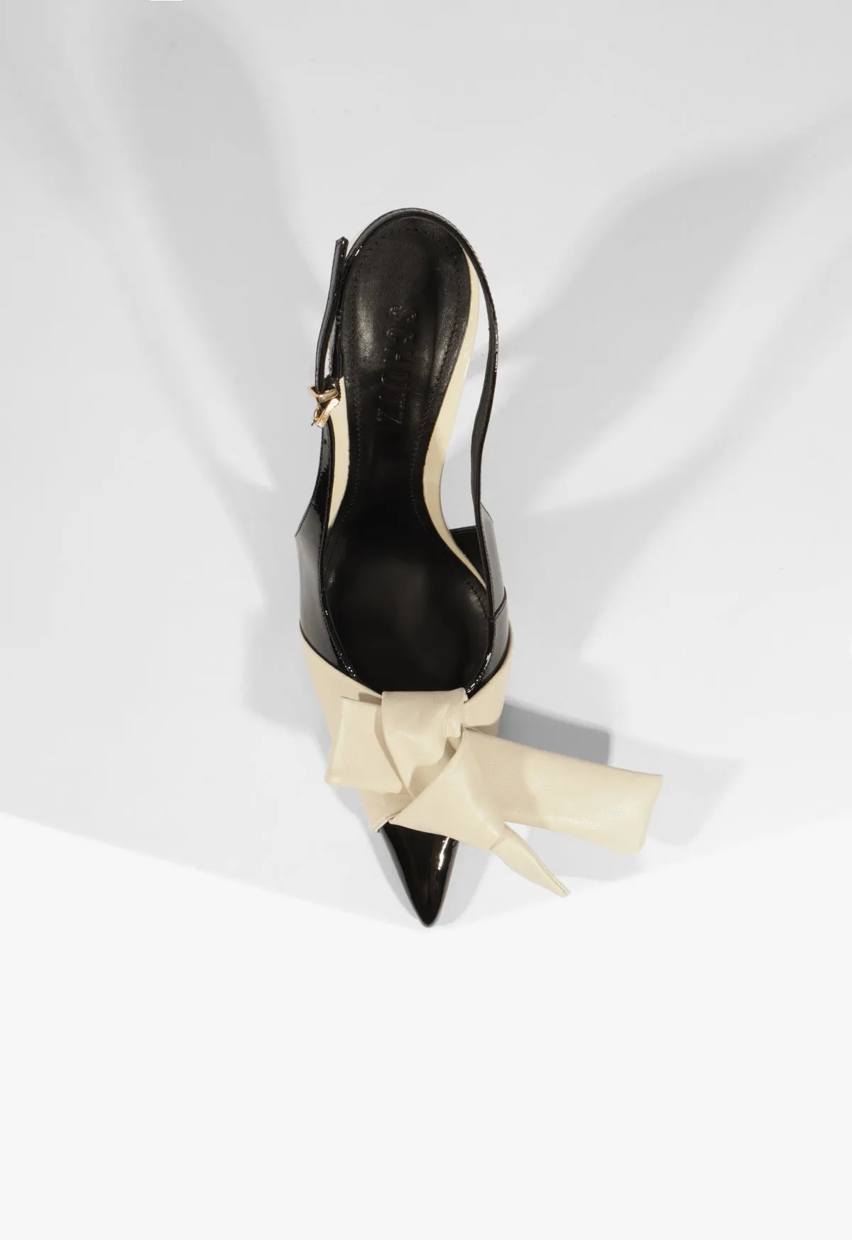Liora Bow Patent Leather Pump sold by SCHUTZ product image thumbnail 4