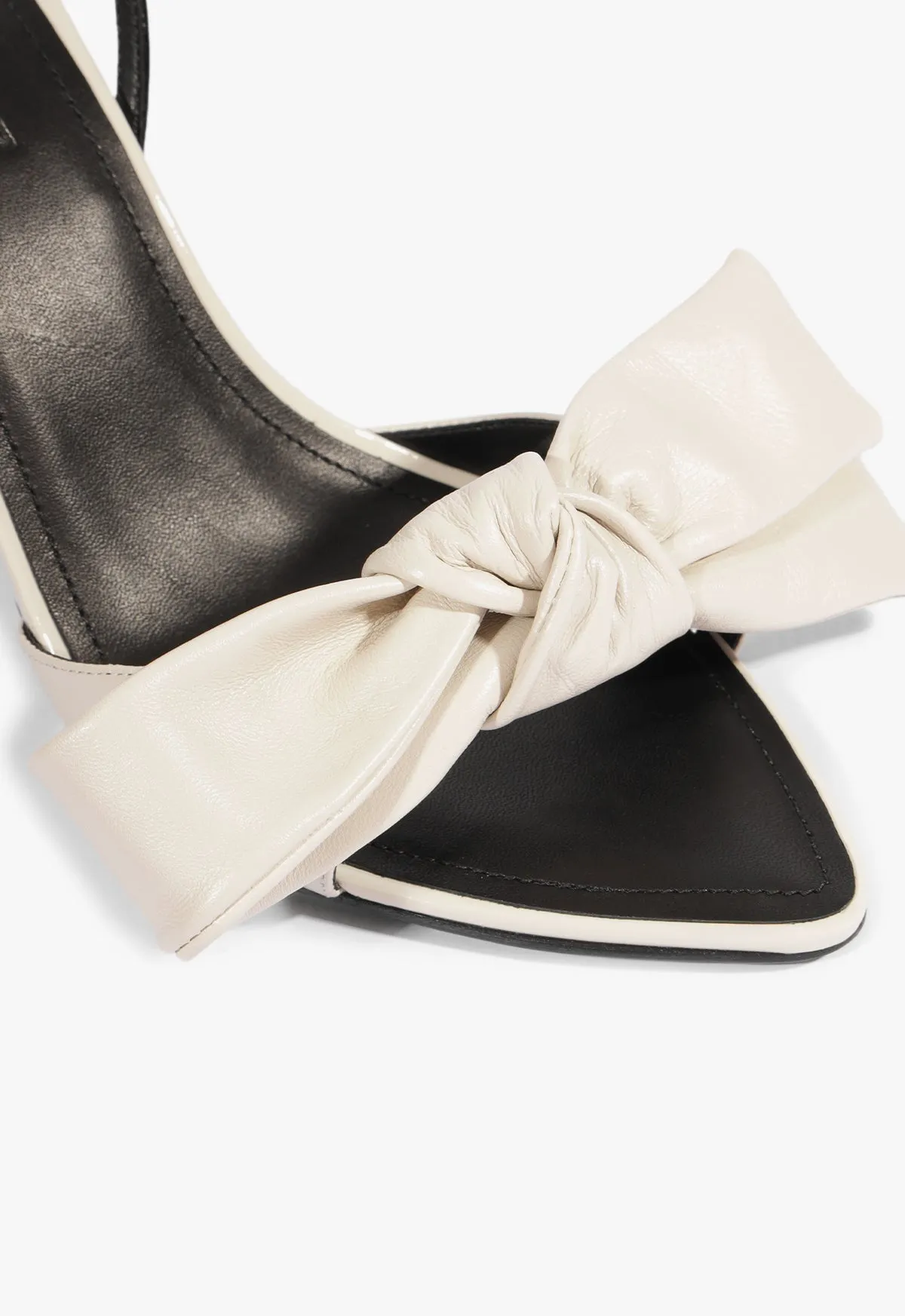 Elodie Buckle Bow Leather Sandal sold by SCHUTZ product image thumbnail 5