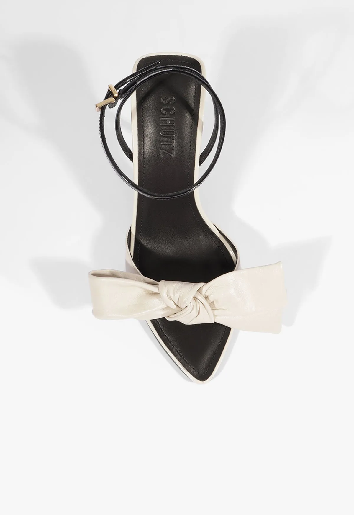 Elodie Buckle Bow Leather Sandal sold by SCHUTZ product image thumbnail 4