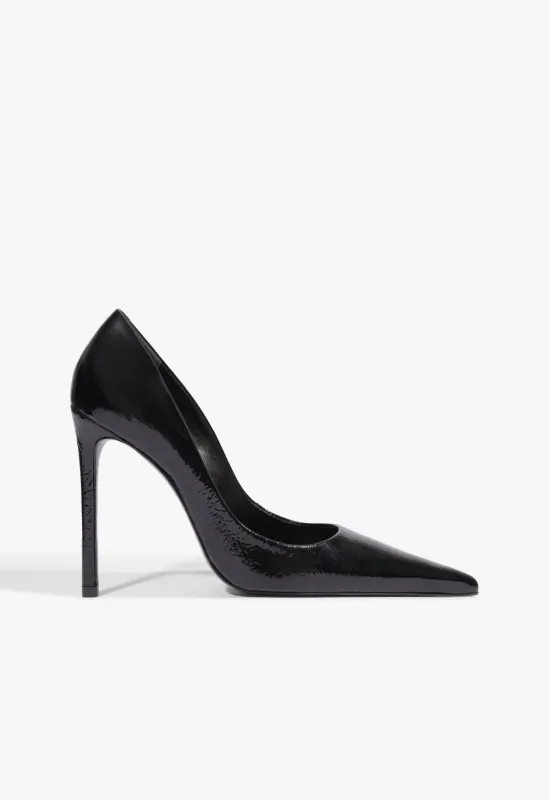 Clara Patent Leather Pump made by SCHUTZ