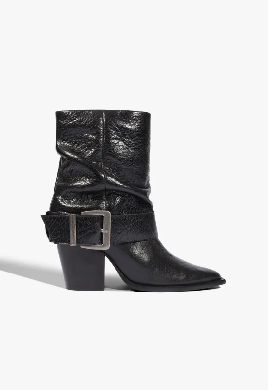 Parker Leather Bootie made by SCHUTZ