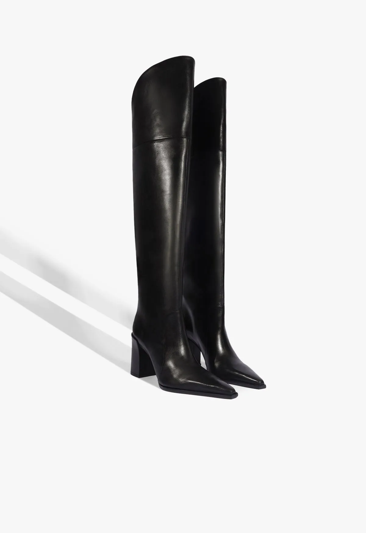 Raffaela OTK Leather Boot sold by SCHUTZ product image thumbnail 3