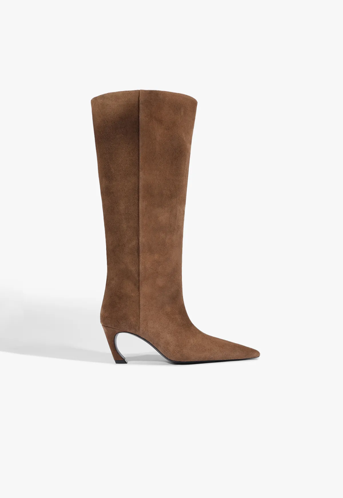 Lexi Mid Suede Boot sold by SCHUTZ