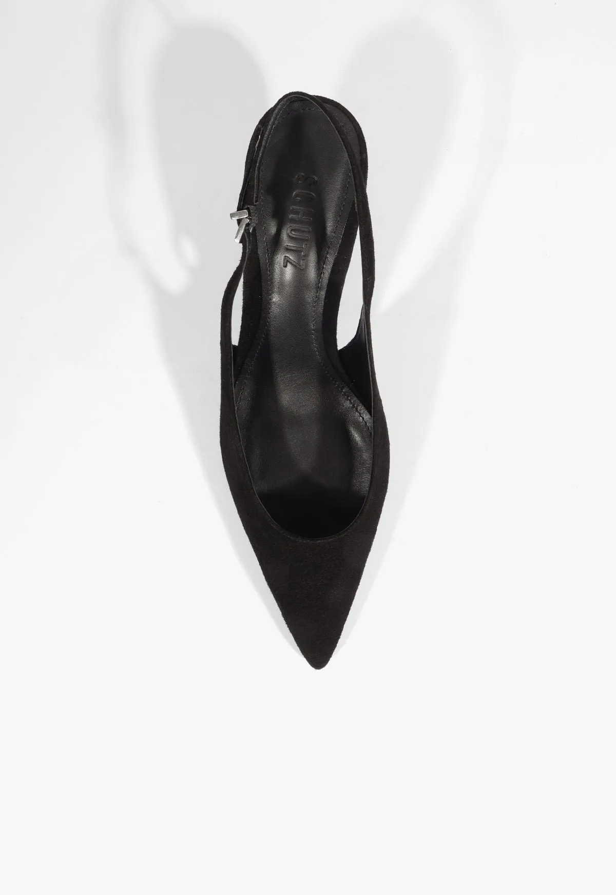 Paola Mid Leather Pump sold by SCHUTZ product image thumbnail 4