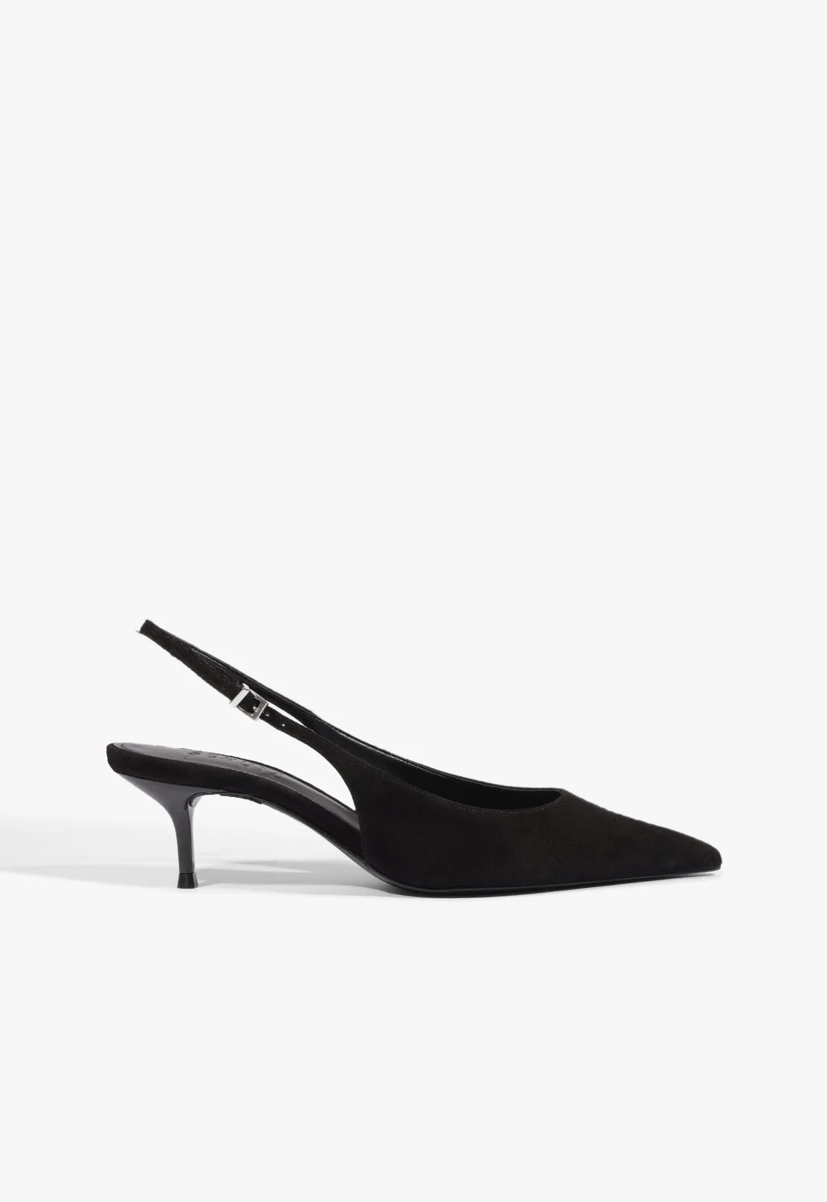 Paola Mid Leather Pump sold by SCHUTZ