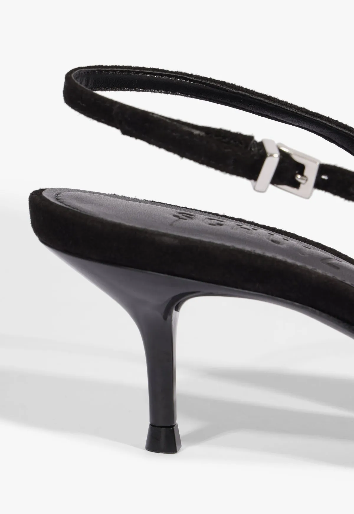 Paola Mid Leather Pump sold by SCHUTZ product image thumbnail 5