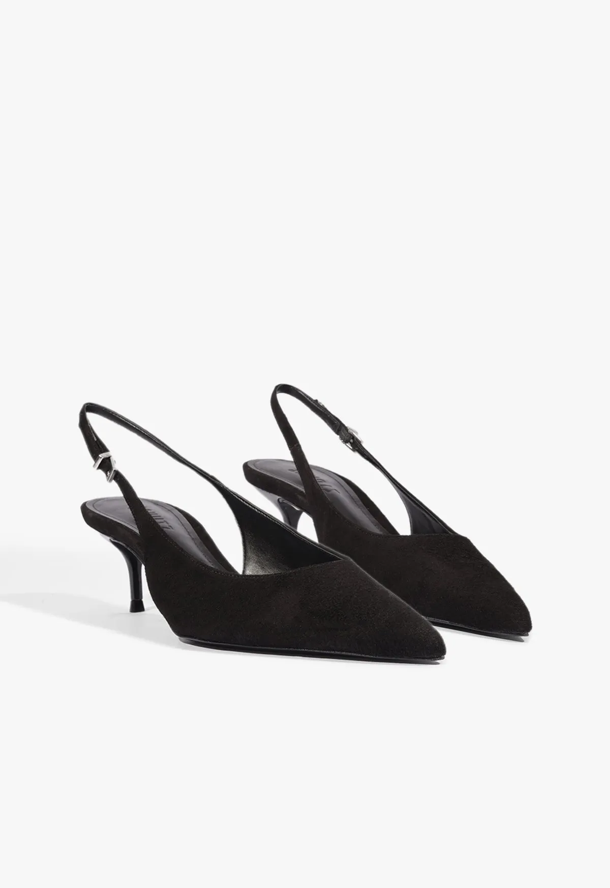 Paola Mid Leather Pump sold by SCHUTZ product image thumbnail 2