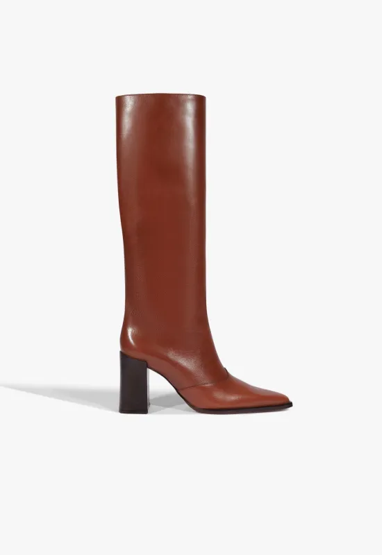 Raffaela Up Leather Boot made by SCHUTZ
