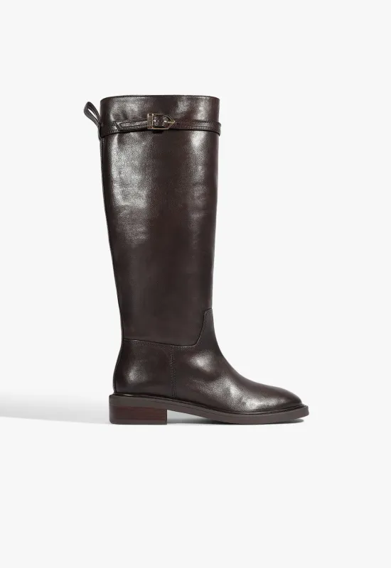 Bianca Leather Boot made by SCHUTZ