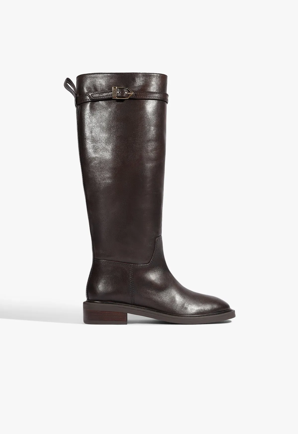 Bianca Leather Boot sold by SCHUTZ